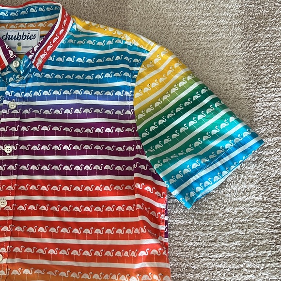 EUC | Men’s Chubbies Short-Sleeved Button-up | Size M - Picture 3 of 3